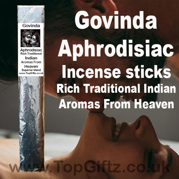 Govinda Aphrodisiac Incense Sticks Him Her Mood For Sex TopGiftz