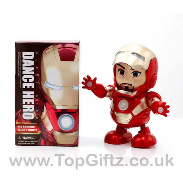 Iron Man Hero Marvel Avengers Sound Toys For Boys Dancing